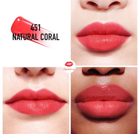 dior addict lip tint 451 natural coral